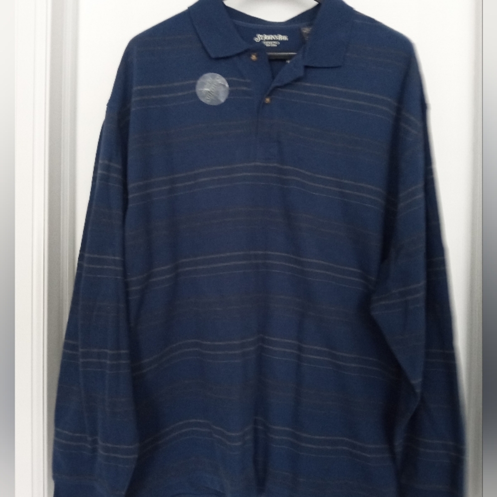 Men's St John's Bay Sueded Polo